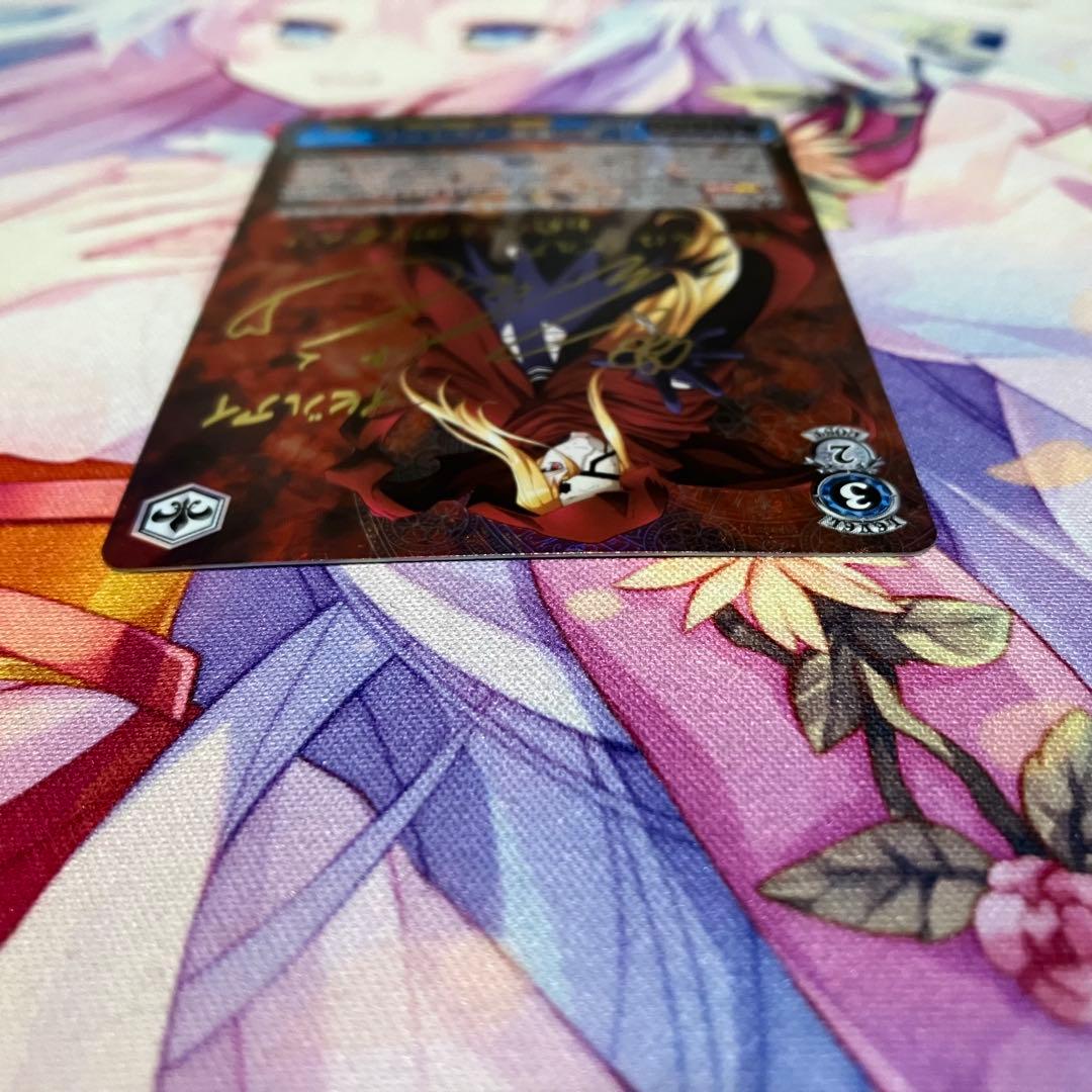 ヴァイスシュヴァルツ　“蒼の薔薇” イビルアイ　サイン　SP