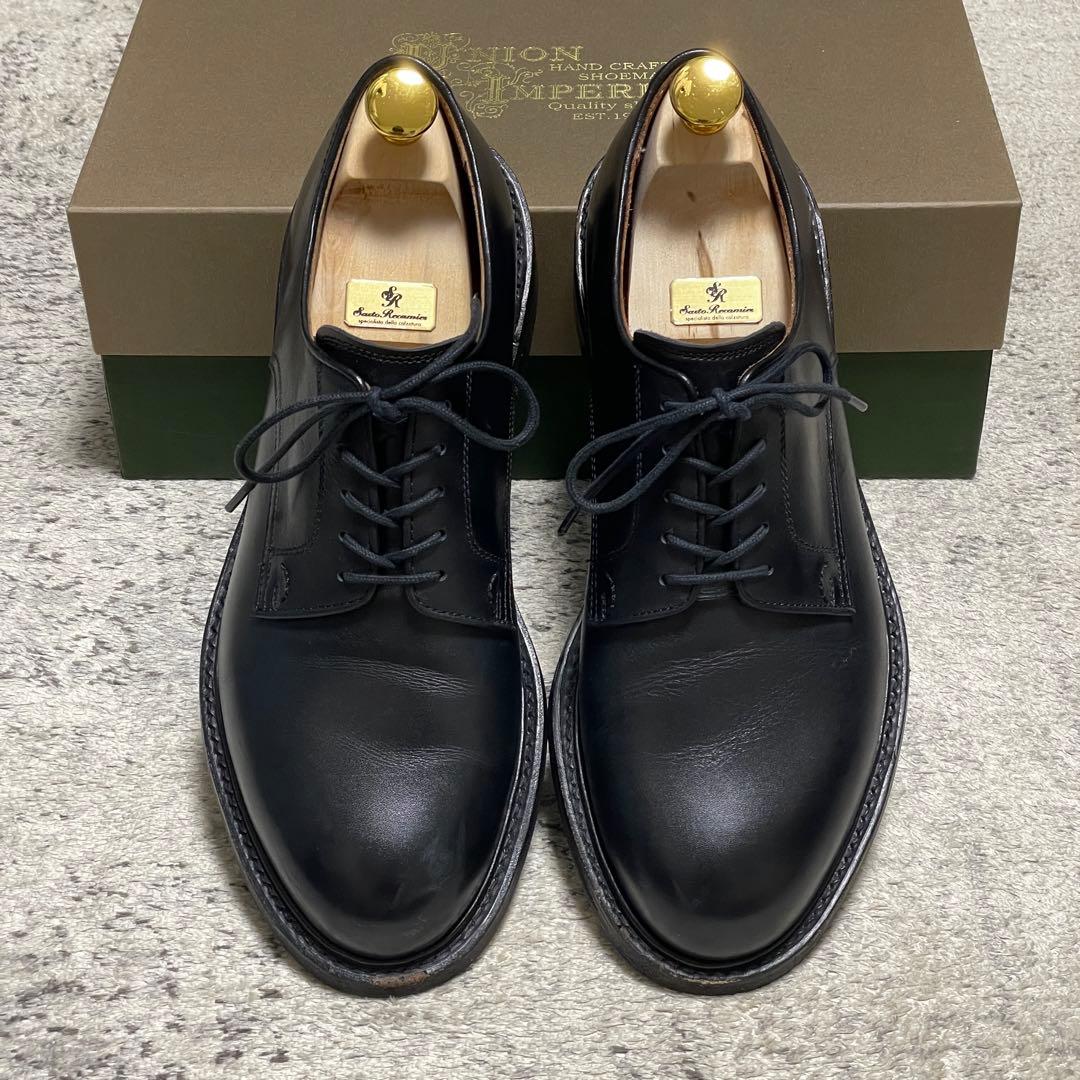 7 1/2 外羽根式プレーントゥ 撥水なめし革