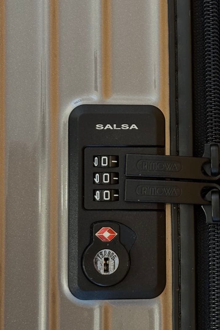 【使用回数2回】RIMOWA SALSA スーツケース　シルバー4輪 87L