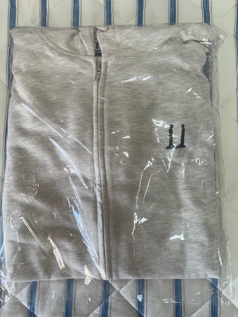 未使用 Ü bermensch フルジップパーカー オートミール