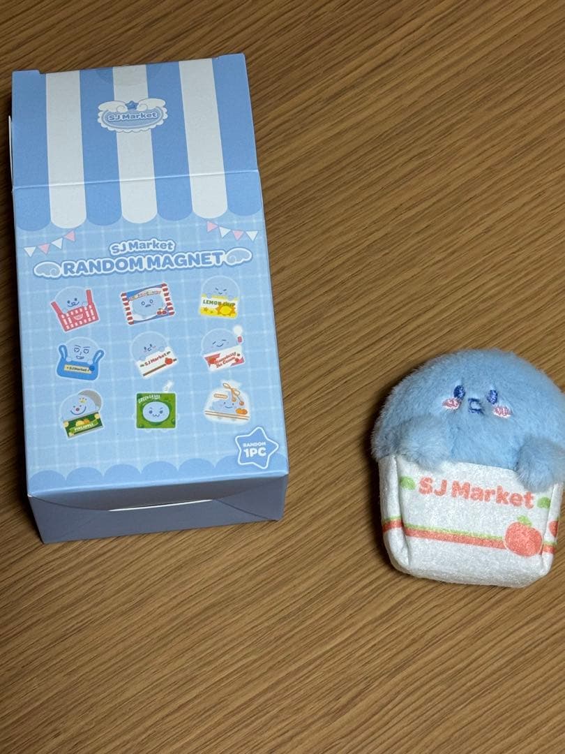 sj market 10cm キーリング　マグネット　ウニョク　2点セット