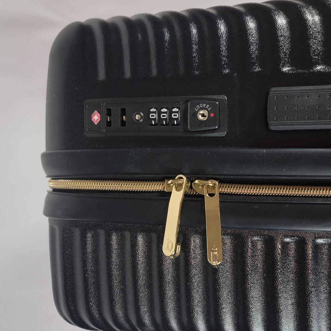 ハント マイン スーツケース 47L キャリーケース 大容量 ブラック