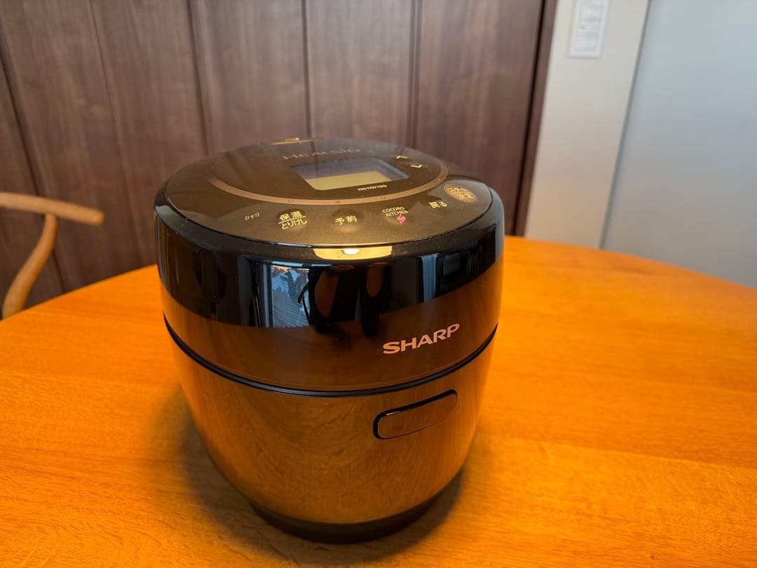 SHARP ヘルシオホットクック 自動調理鍋　KN-HW10G-B（ブラック）