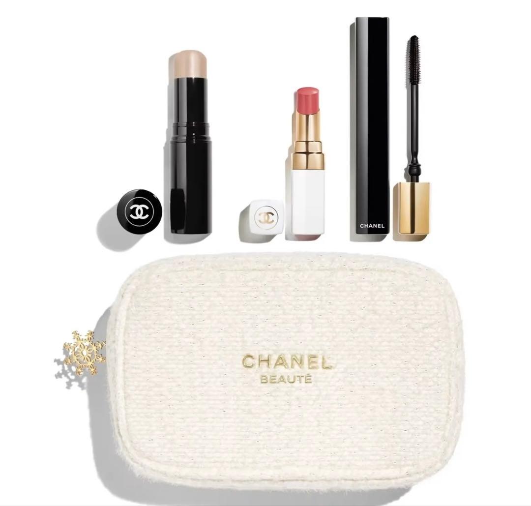 最終値下げ2024限定CHANELリップスティックマスカラファンデーションセット