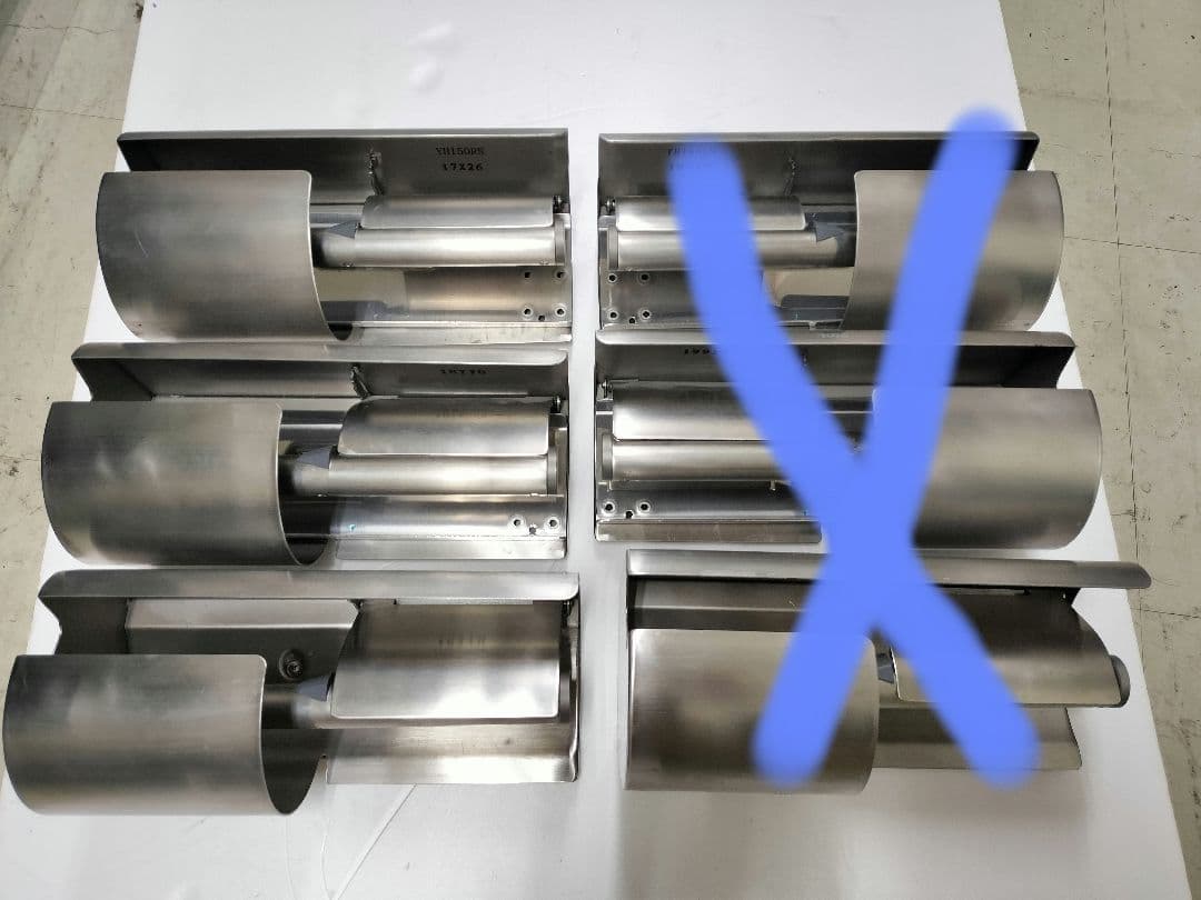 TOTO　YH150RS ステンレス製 ペーパーホルダー3台