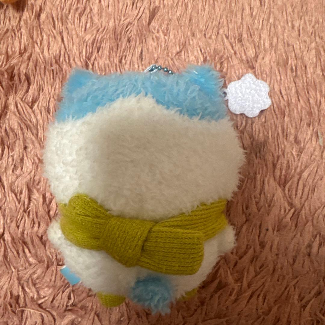 ちいかわ ハチワレ うさぎ マスコット カフェ　冬の装い　マフラー　コック　天使