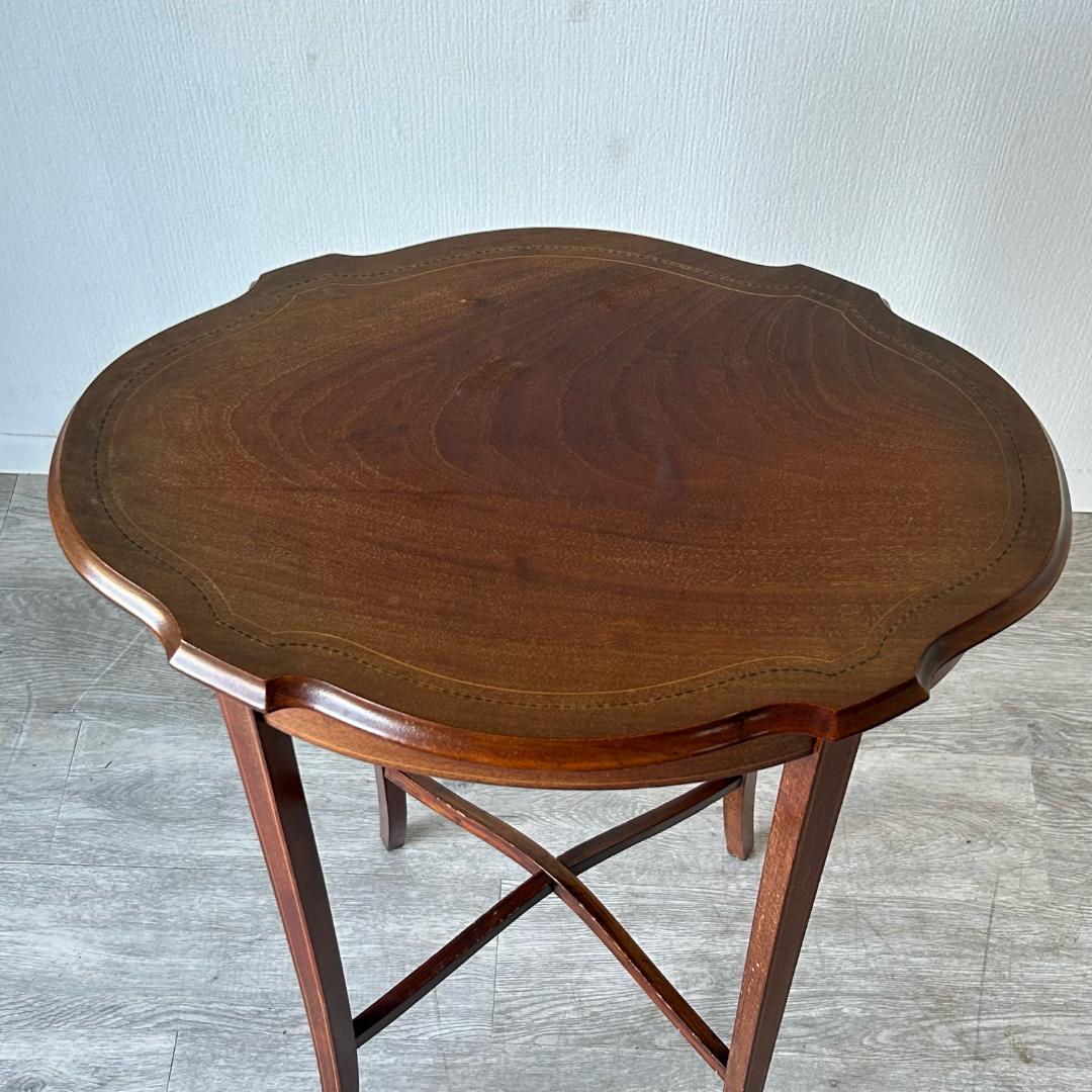 アンティーク 家具 オケージョナルテーブル 英国 サイドテーブル 222A