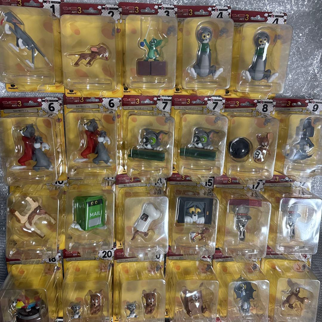 TOM and JERRY FUNNY ART フィギュア　セット売り