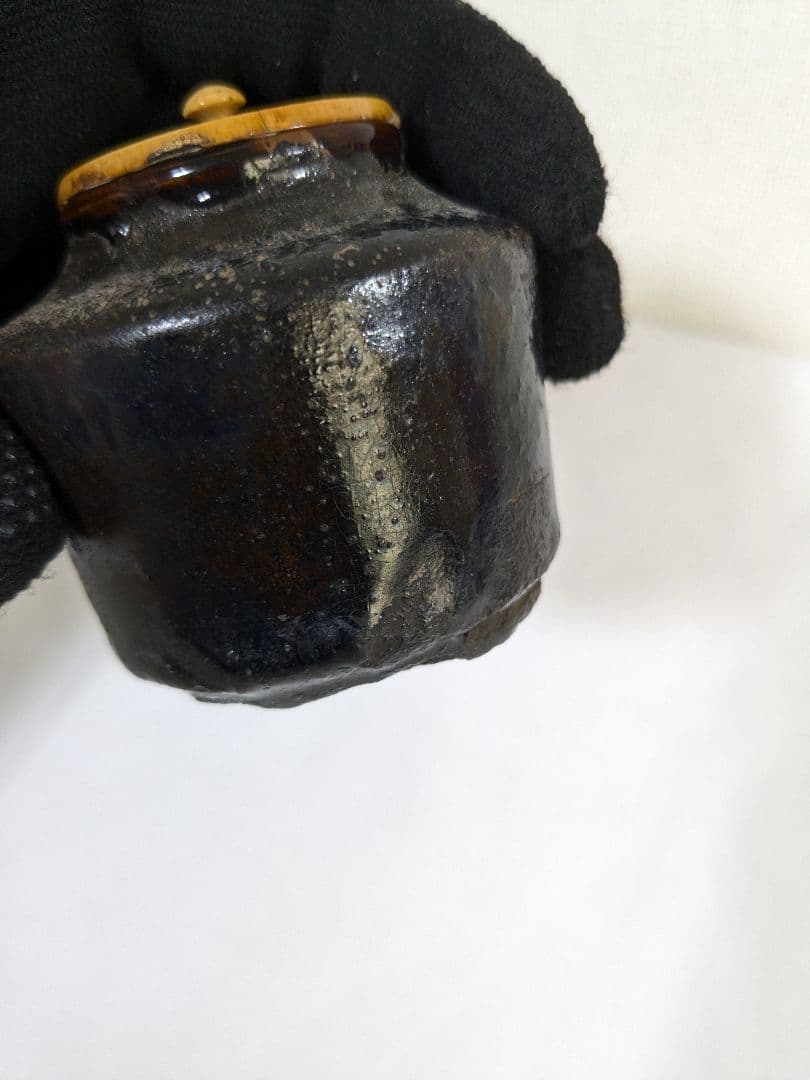 肩衝茶入 時代物 茶道具