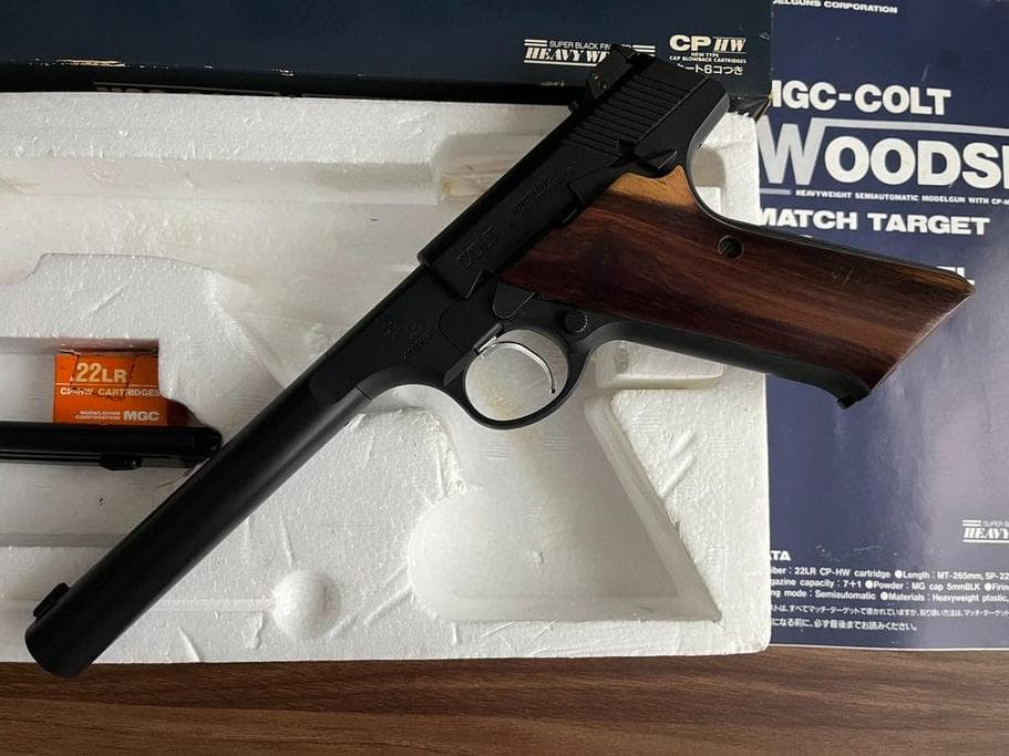 MGC-COLT WOODSMAN　６インチ　ブルバレルカスタム