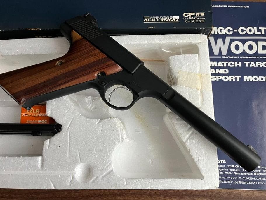 MGC-COLT WOODSMAN　６インチ　ブルバレルカスタム