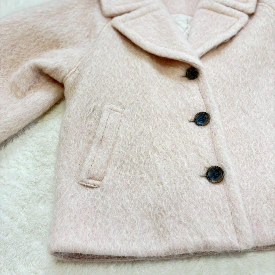 Sea Room lynn ビックカラーシャギーショートコート Mサイズ