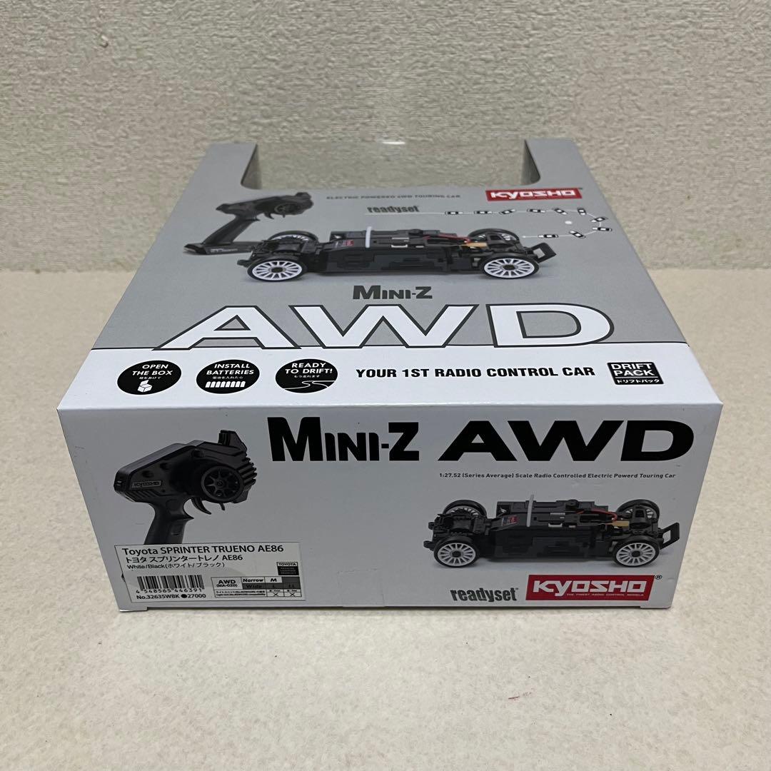未開封 京商 Mini-Z AWD トヨタ スプリンタートレノ AE86