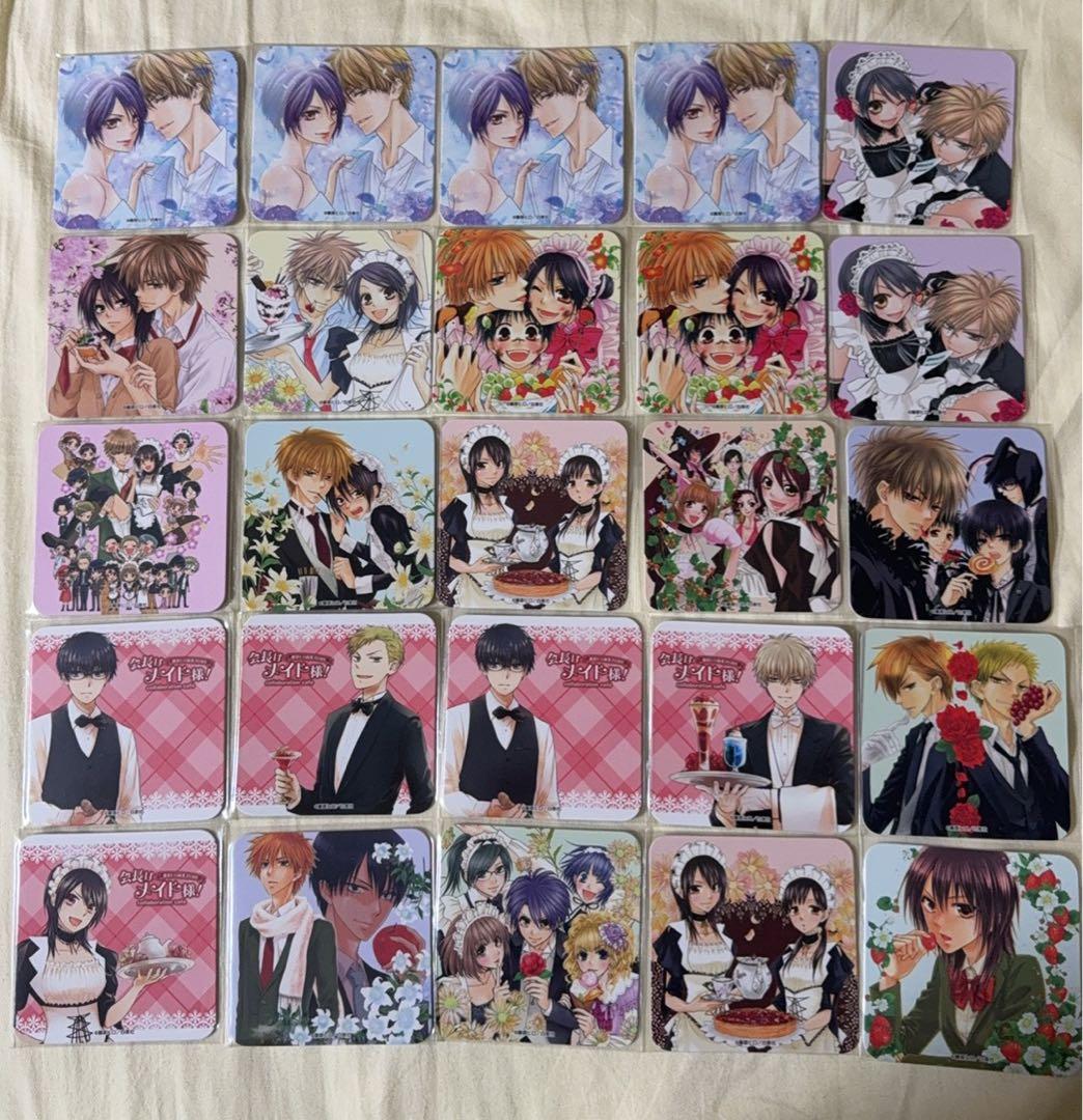 会長はメイド様　コースター　コマカード　アクリルコースター　まとめ売り　匿名配送