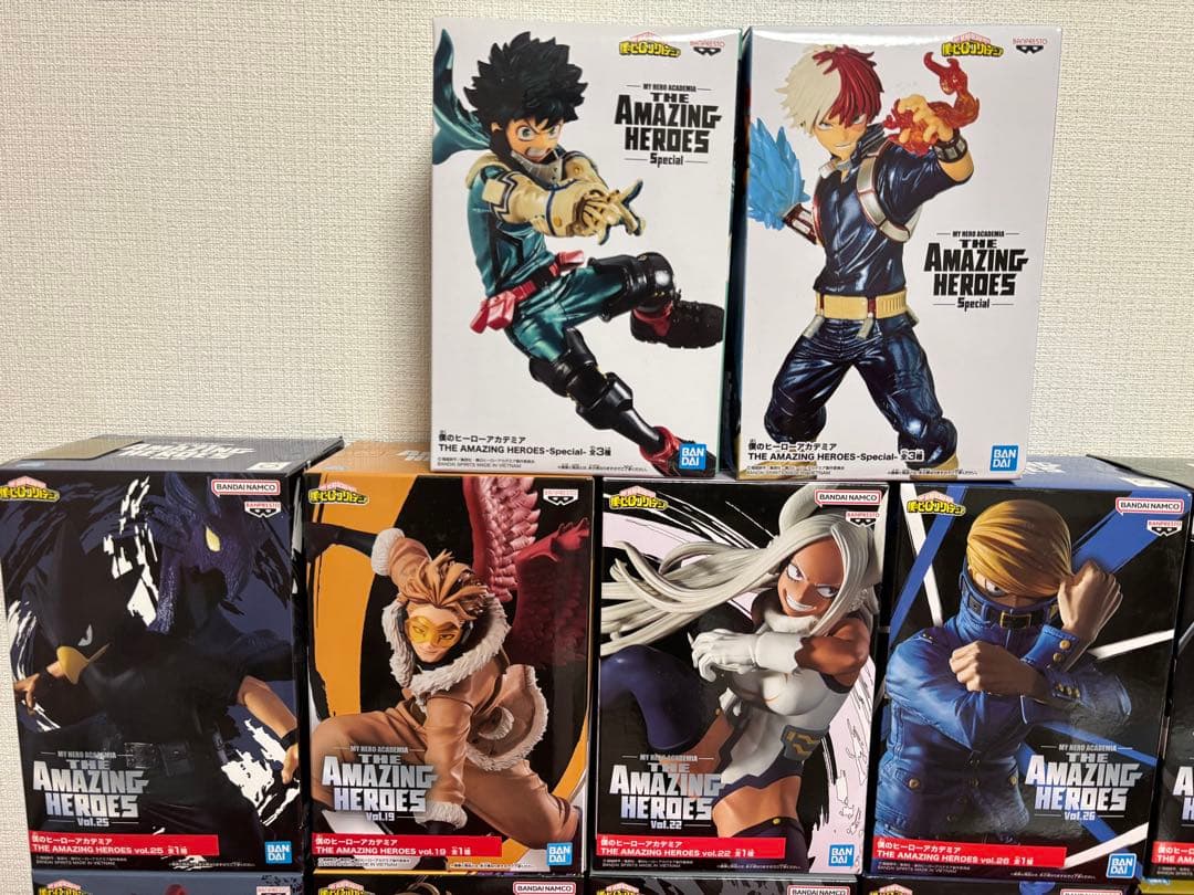 僕のヒーローアカデミア AMAZING HEROES フィギュア12体セット