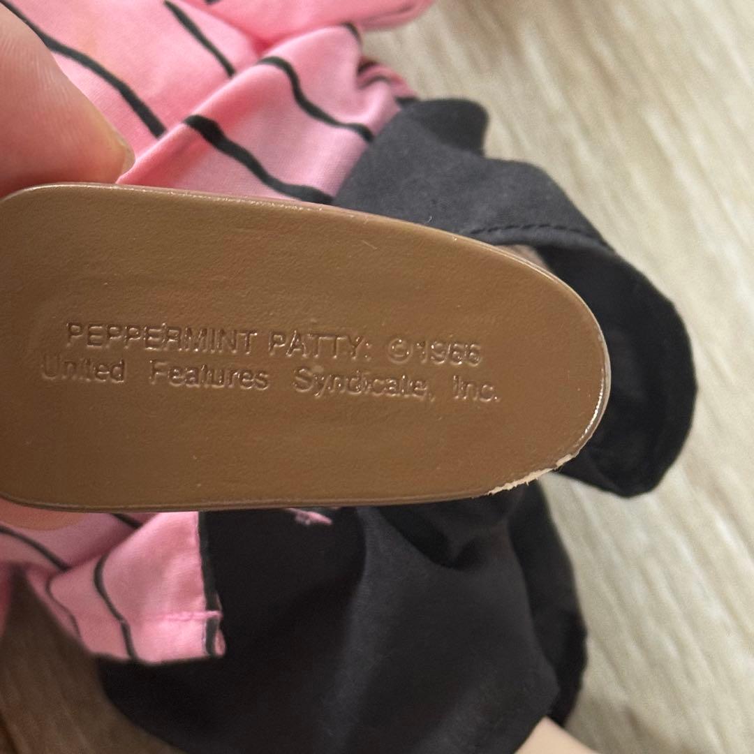 チャーリー・ブラウンとヴィンテージ ペパーミントパティ スヌーピー