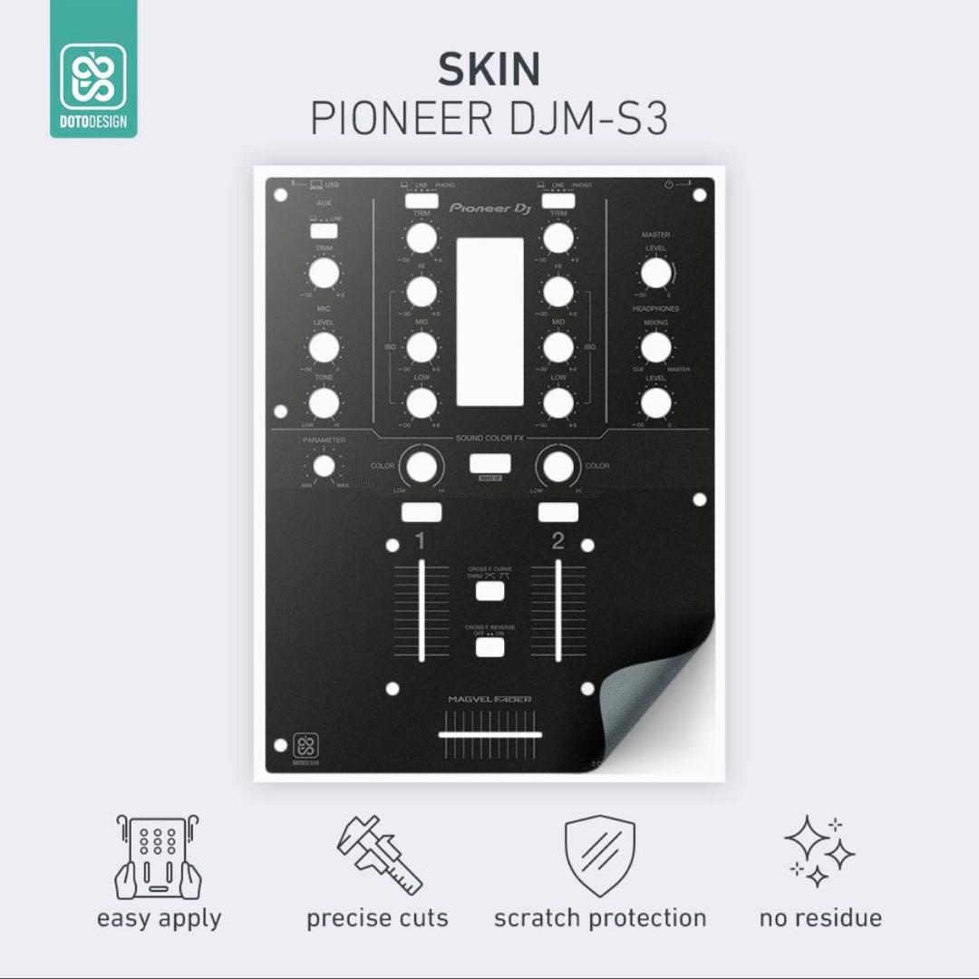 junksta Pioneer DJ DJM-S3 スキンカスタム仕様
