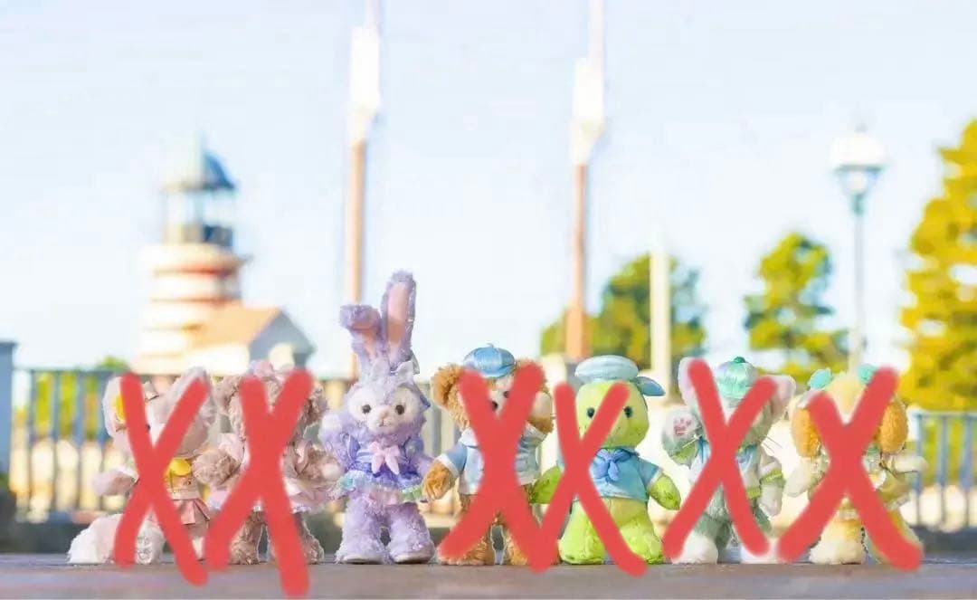 最安値ダッフィー ポージープラッシー 20周年 バケーションパッケージぬいぐるみ