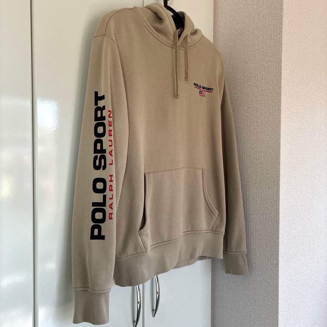 POLO SPORTS ラルフローレン フーディ　ベージュ　M