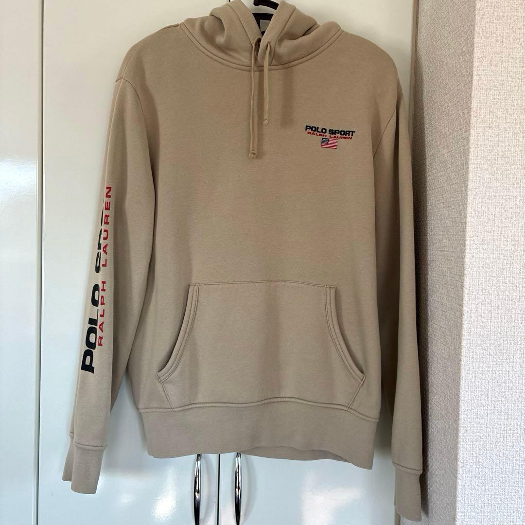 POLO SPORTS ラルフローレン フーディ　ベージュ　M
