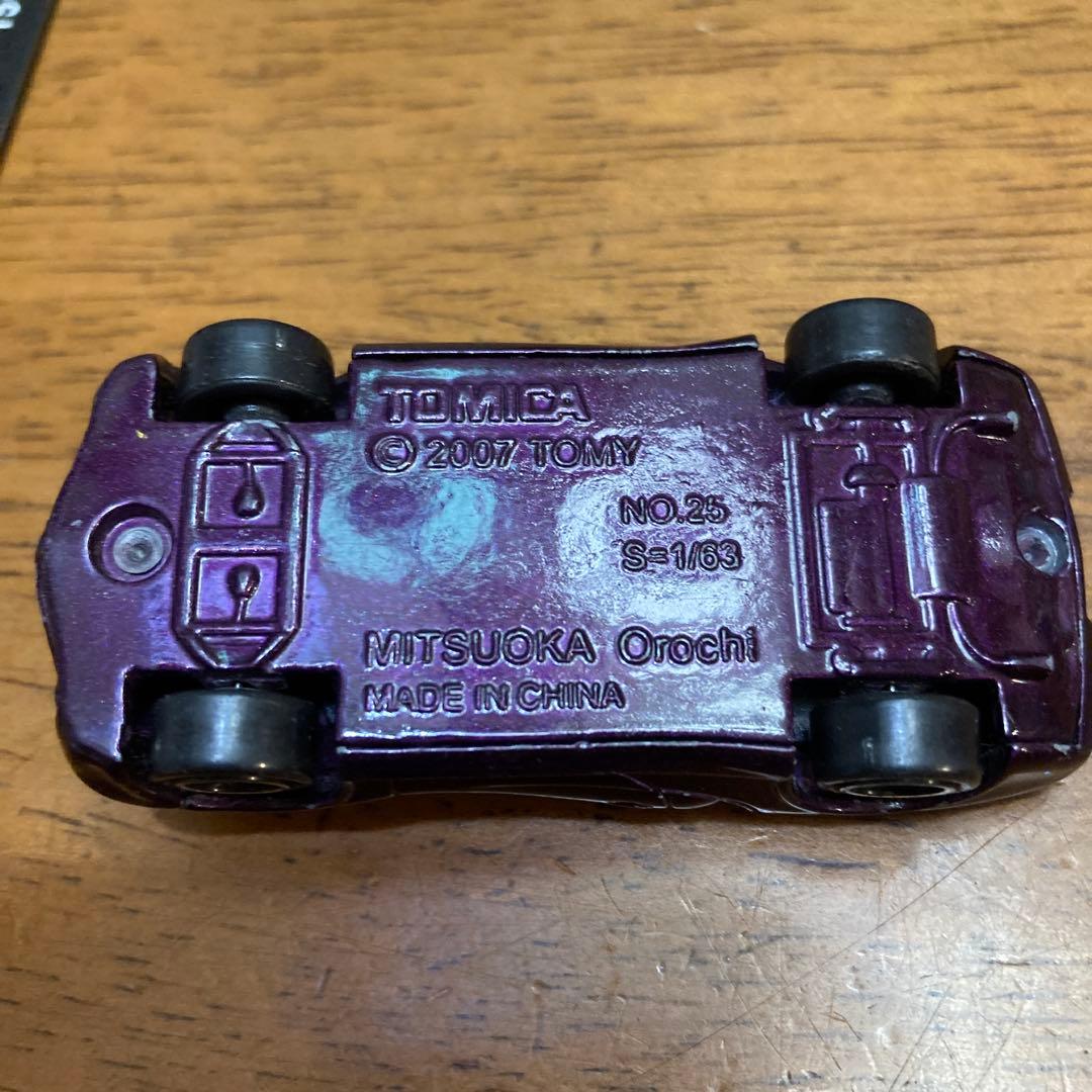 トミカ ミニカー MITSUOKA Orochi パープル