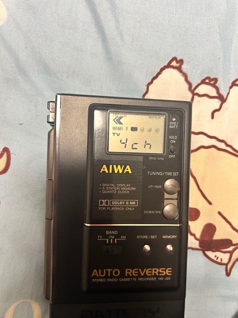 AIWA ステレオカセットレコーダー　hs-j20 ウォークマン