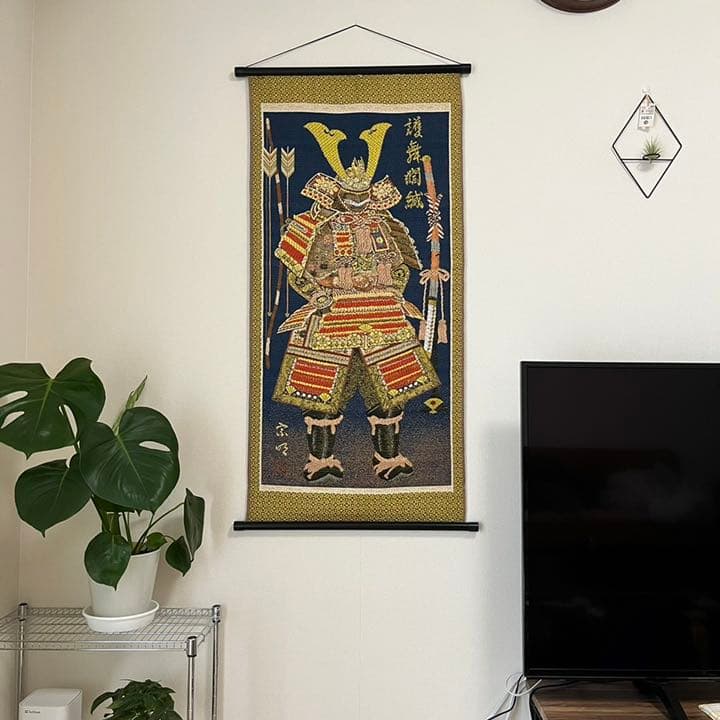 兜飾り 掛け軸