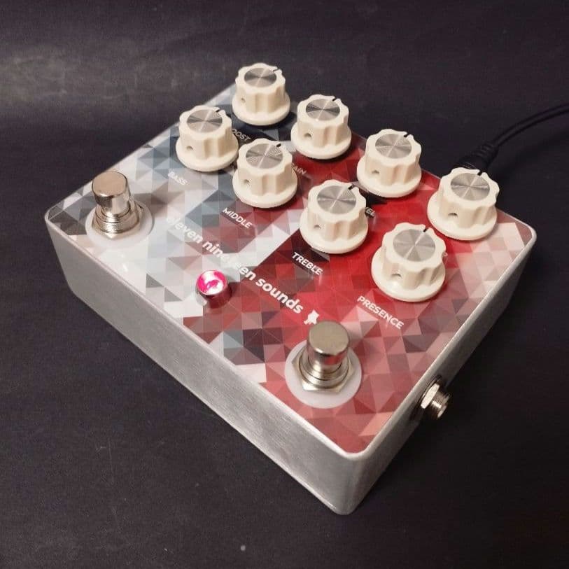 【ハンドメイドエフェクター】Diezel VH4風ディストーションペダル