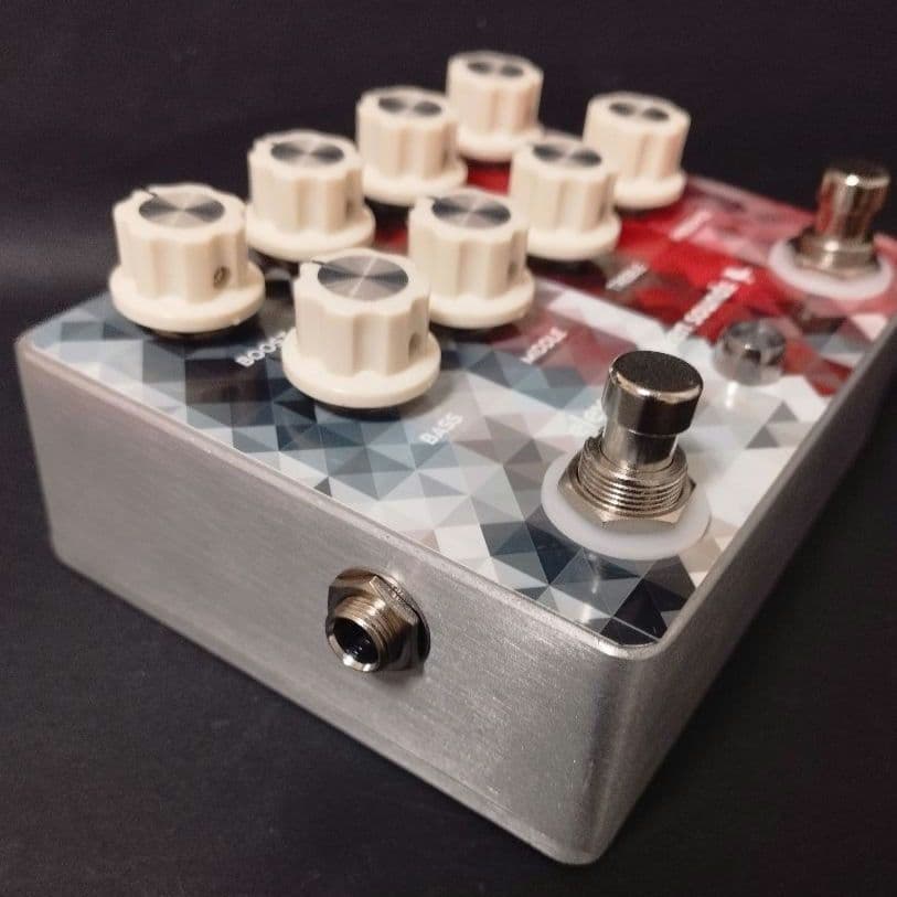 【ハンドメイドエフェクター】Diezel VH4風ディストーションペダル