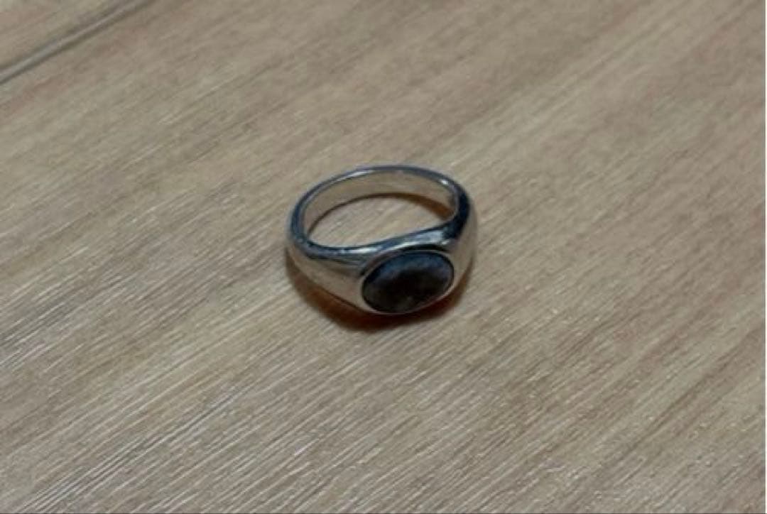 TOMWOOD リング　joe ring larvikite 48