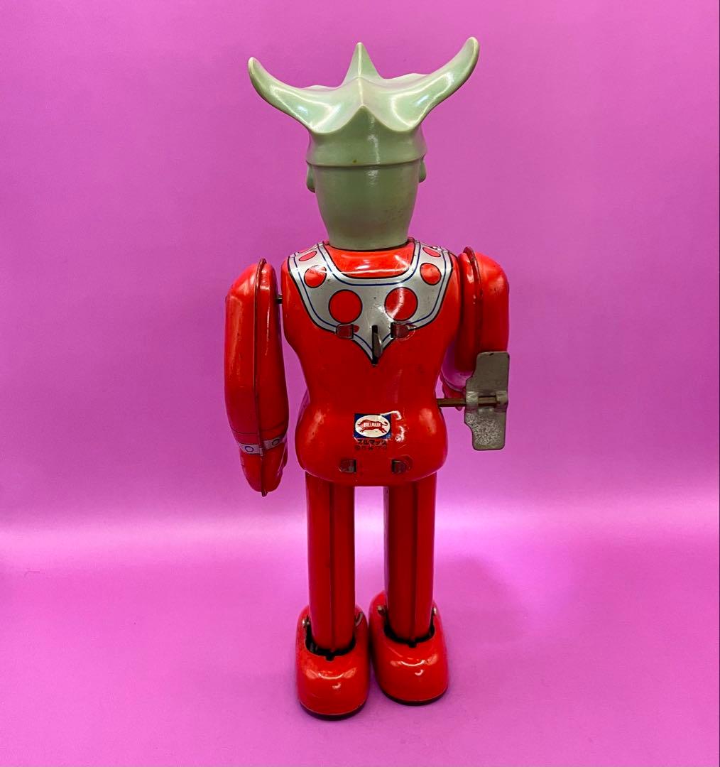 ブルマァク ウルトラマンレオ ブリキ ゼンマイ歩行 美品 当時物保証 昭和レトロ