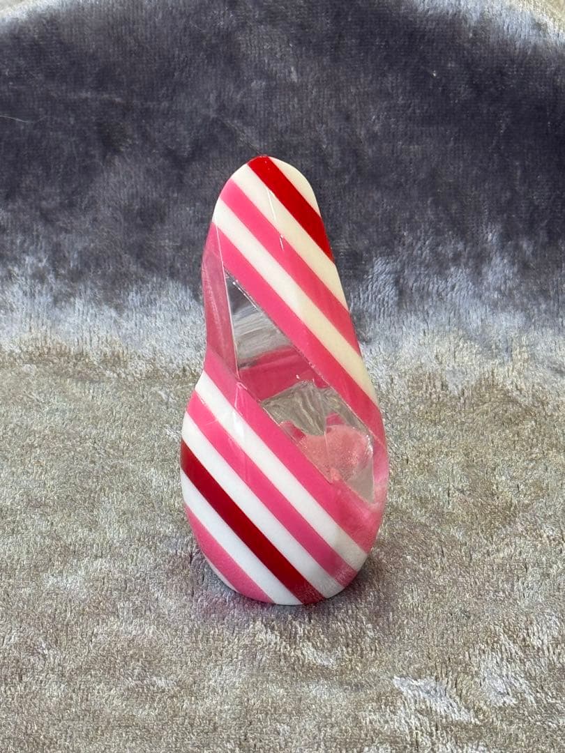 三線　アクリルバチ　スラッシュ模様