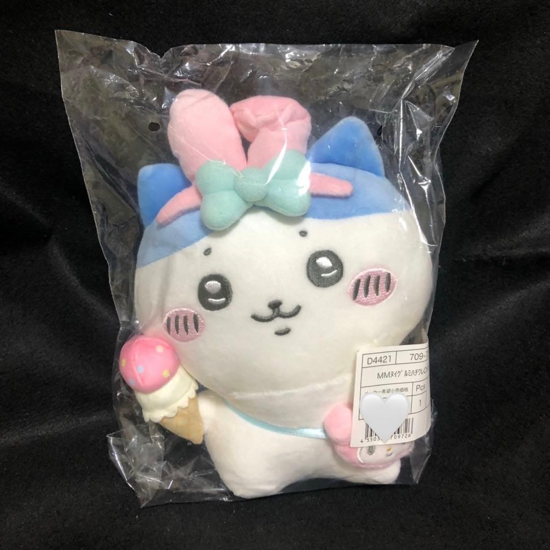 ちいかわ サンリオ ぬいぐるみ ハチワレ マイメロディ