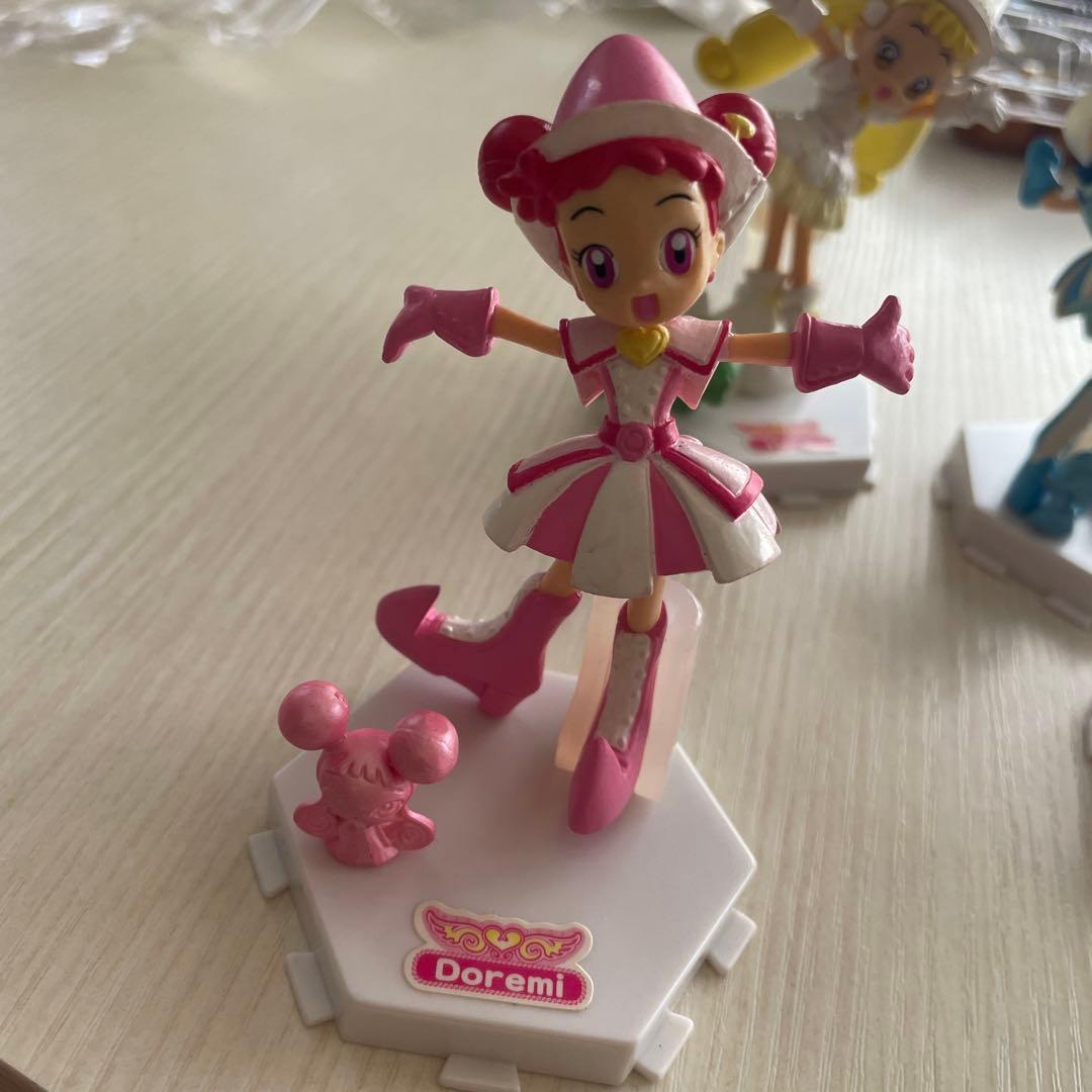 おジャ魔女どれみ　フィギュアセット　平成レトロ　ももこ　はな　おんぷ　あいこ