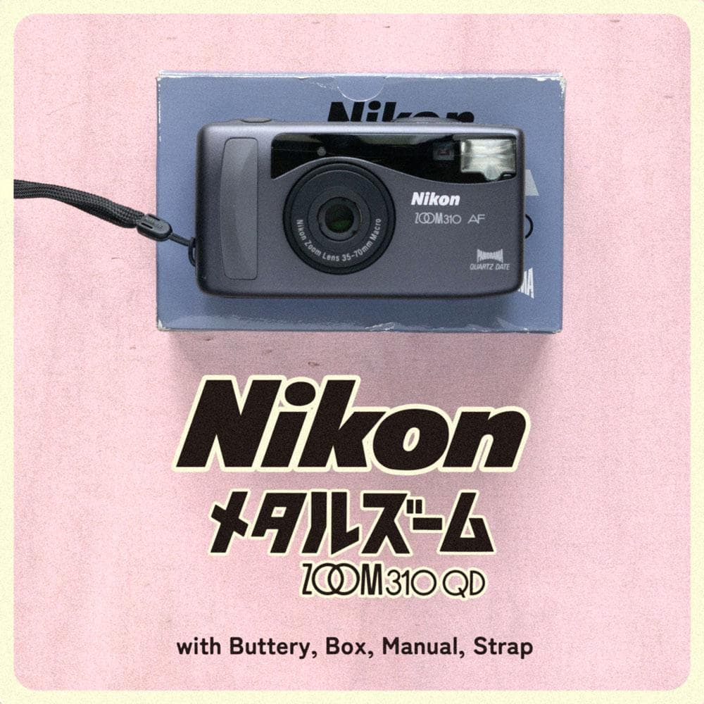 【動作確認済/完動品】Nikon Zoom 310QD