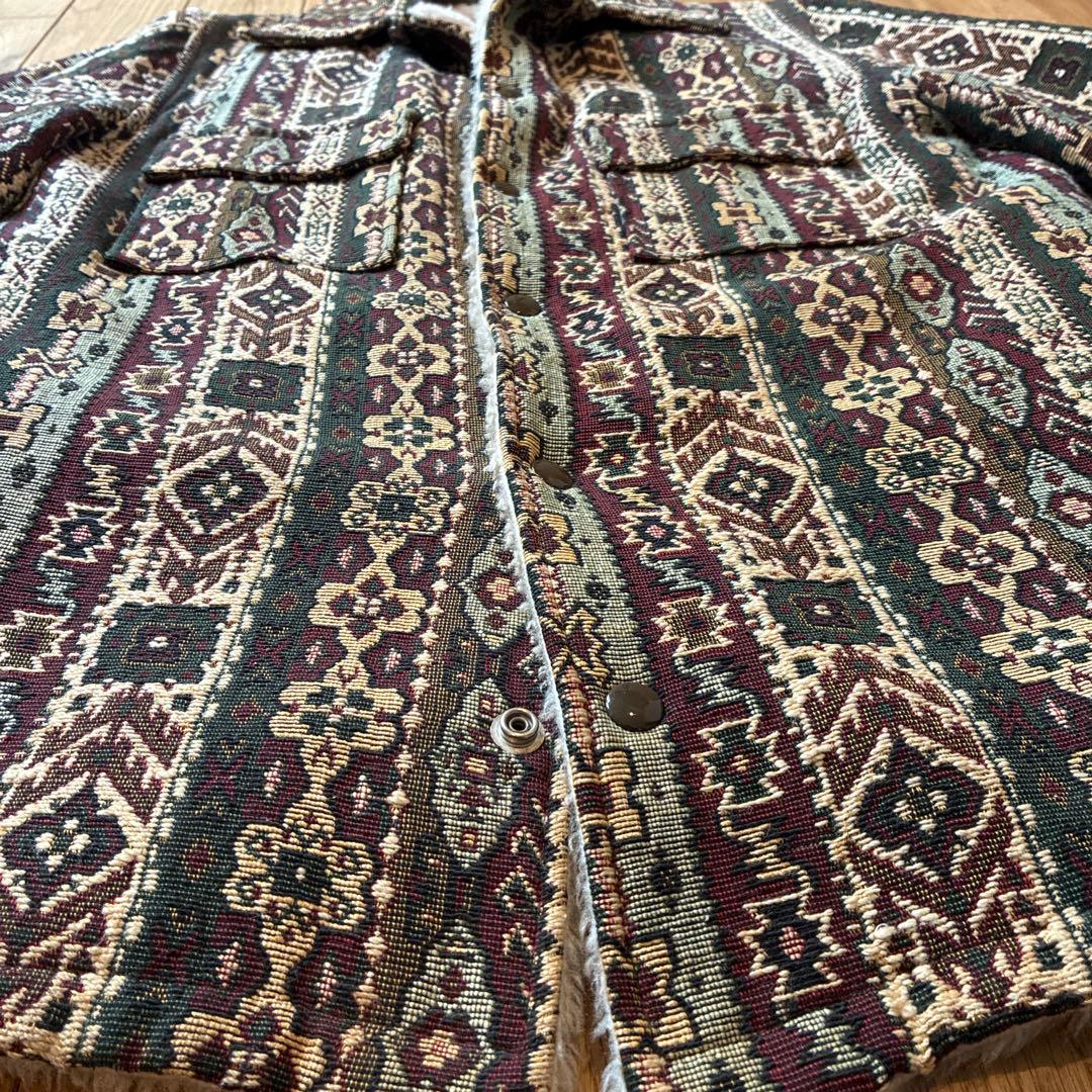 lakeland ジャガード　ジャケット　70年代