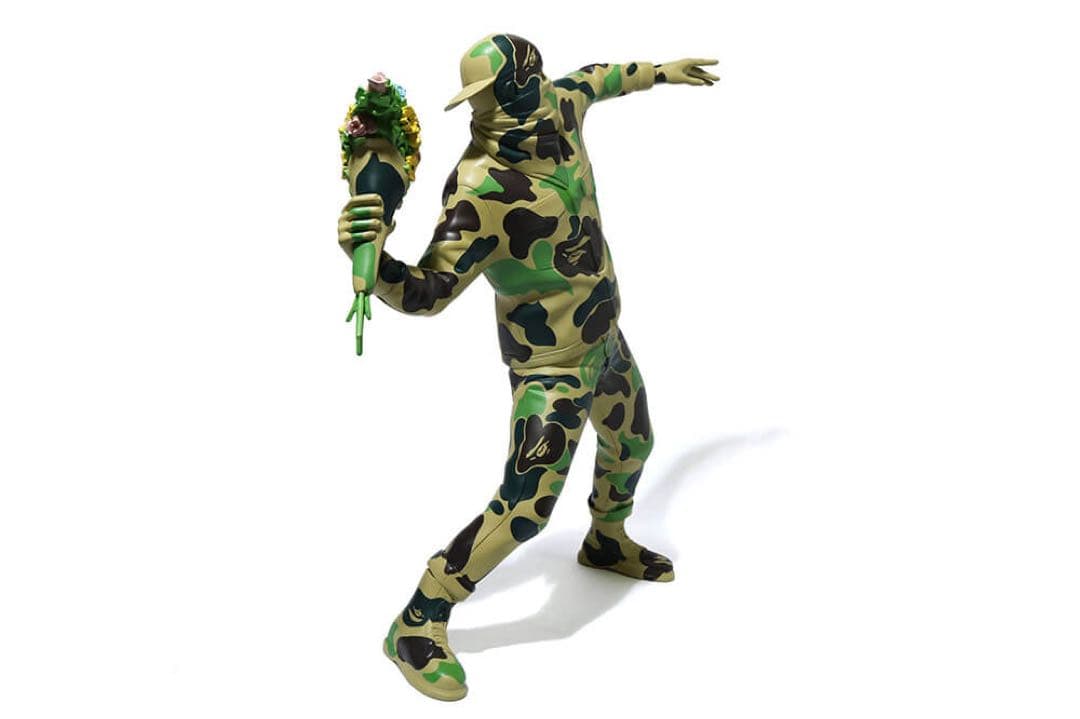 新品 バンクシー ベイプ Banksy Bape ベアブリック メディコムトイ