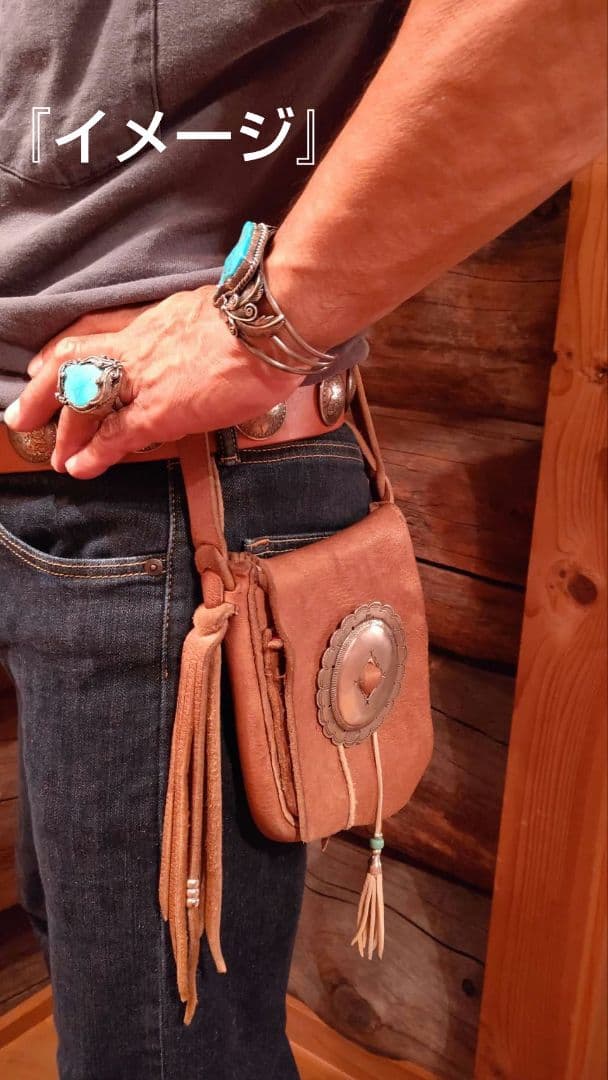 希少インディアンジュエリー 【メンズターコイズバングル＆リング】