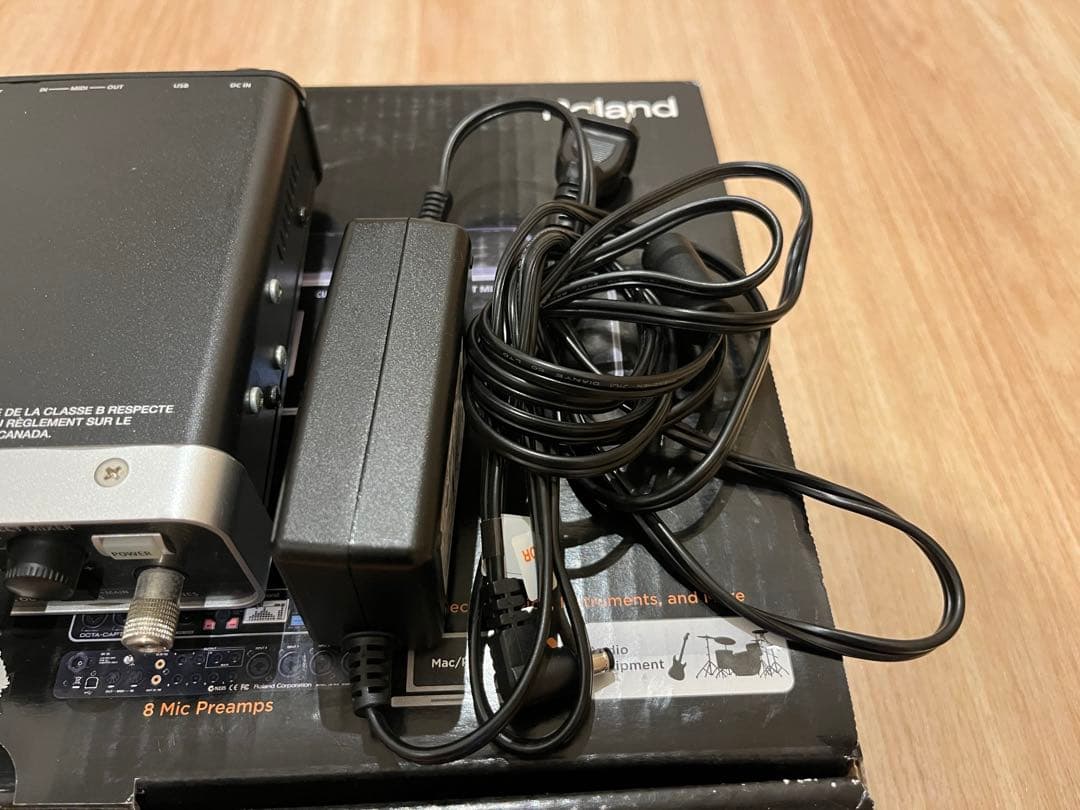 【完動品】RolandOCTA-CAPTURE1010オーディオインターフェイス