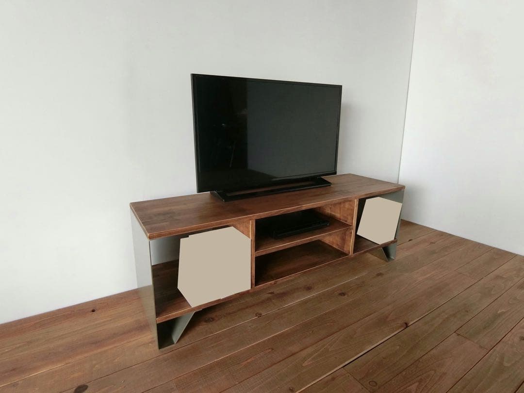 テレビ台(アイアンシルバー)