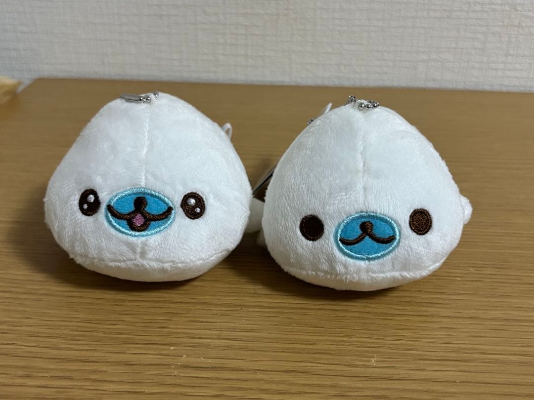 まめゴマ ボールチェーン付き ぬいぐるみ　サンエックス　4点　#1