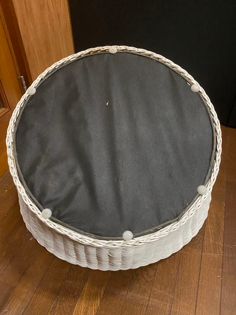 希少♦️高級 エッグチェア♦️ホワイトラタン♦️フレンチ シャビー♦️2脚セット 送料込