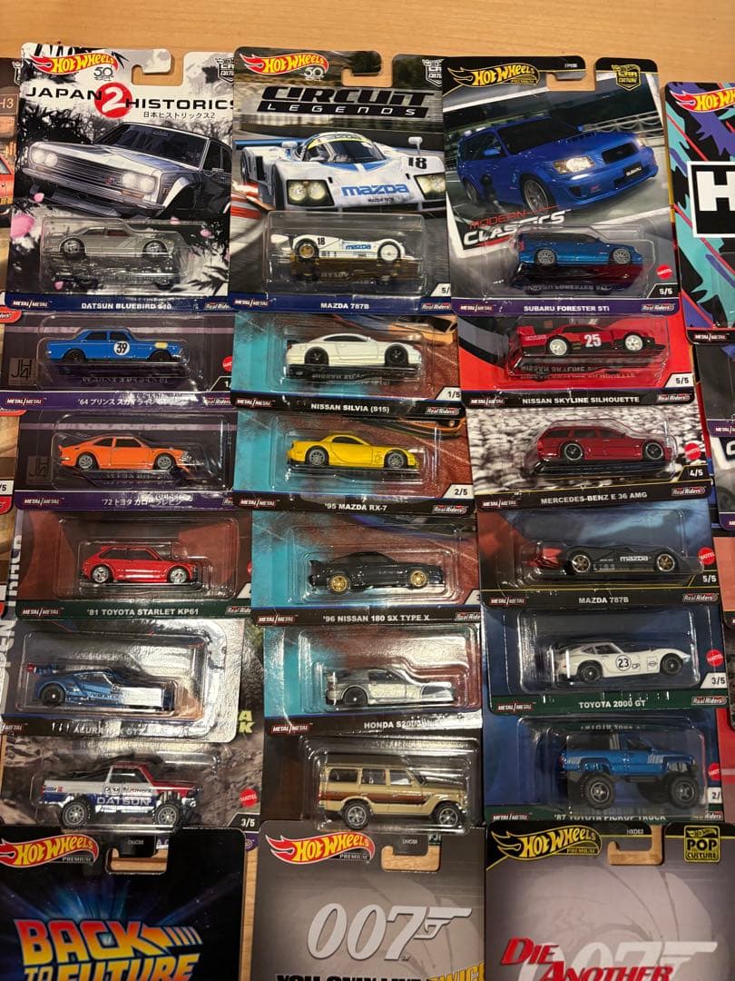 ホットウィール　プレミアム　カーカルチャー　ポップカルチャー　34台