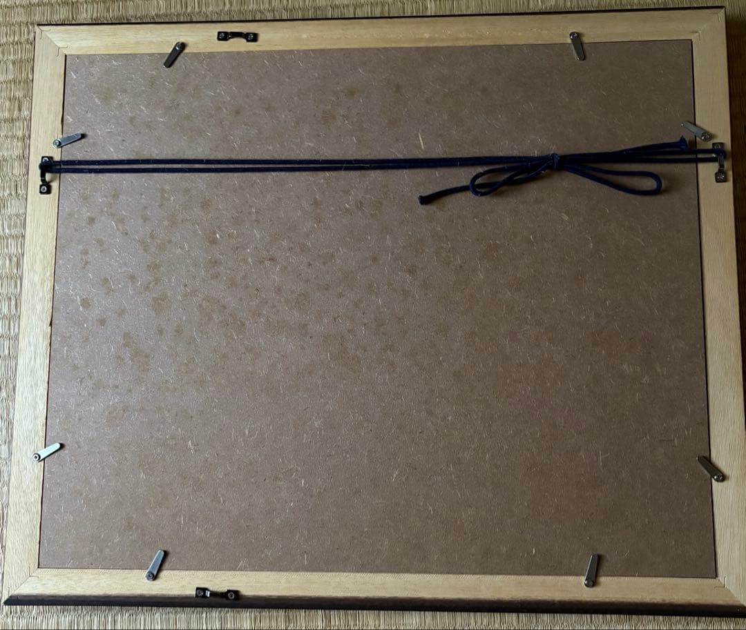 池田修三『六月』少女 木版画