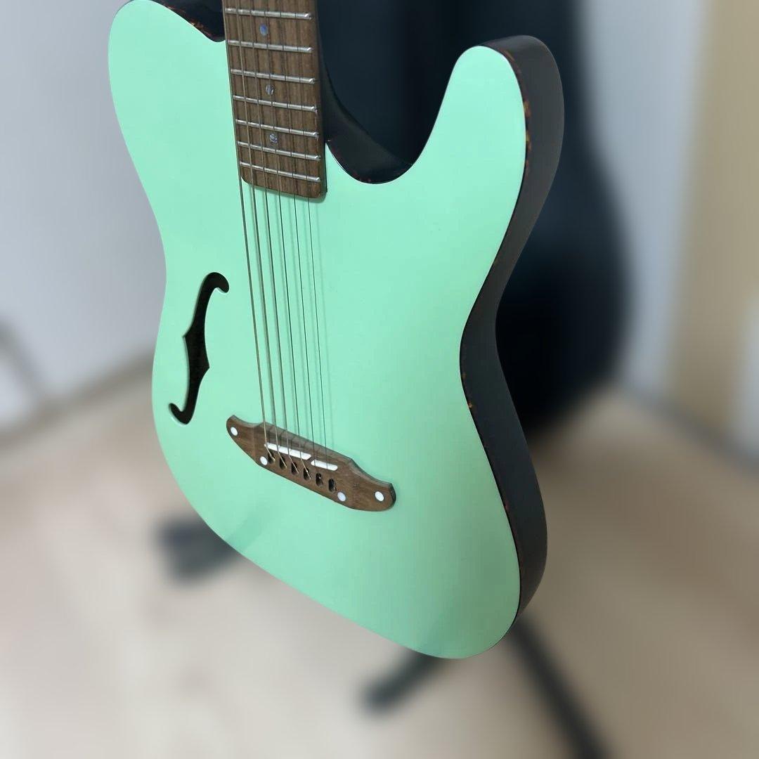 希少✨SCHECTER OL-FL Satin Surf Green ケース付