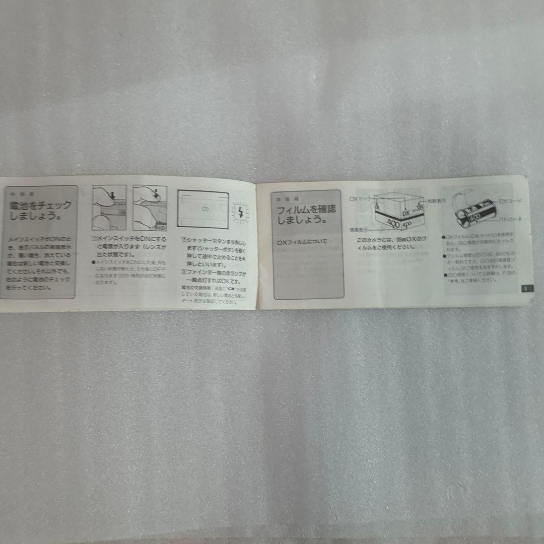 動作確認済&説明書付属 Nikon AF600 コンパクトフィルムカメラ 作例有