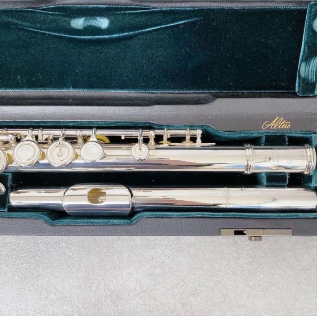 W137 ALTUS アルタス A1107 フルート 銀 Eメカ 958 刻印