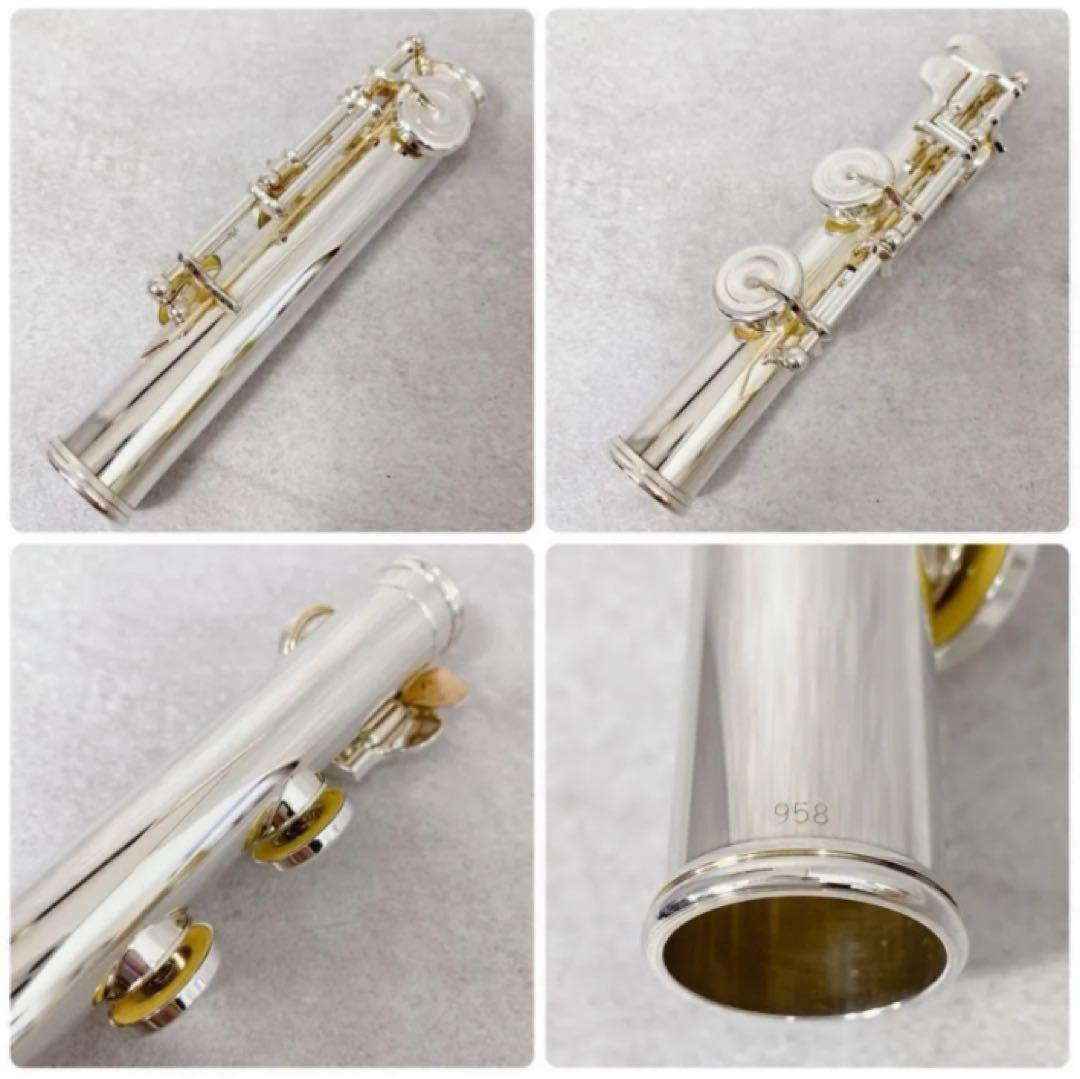 W137 ALTUS アルタス A1107 フルート 銀 Eメカ 958 刻印