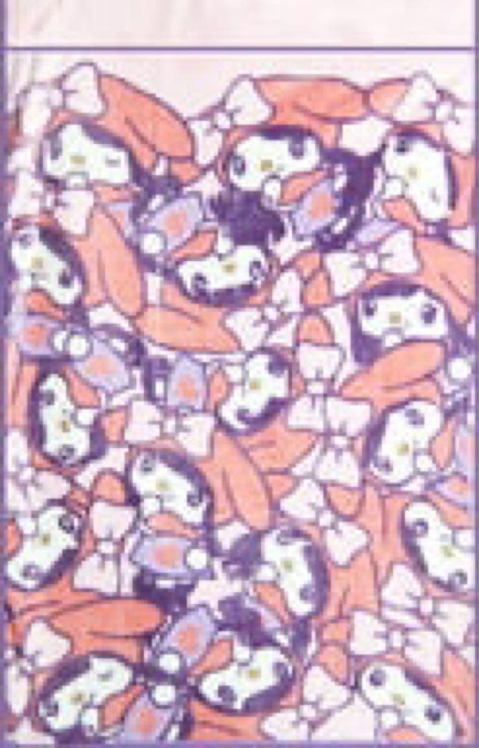 乃木坂46 × my melody 当りくじ　毛布　新品未使用品