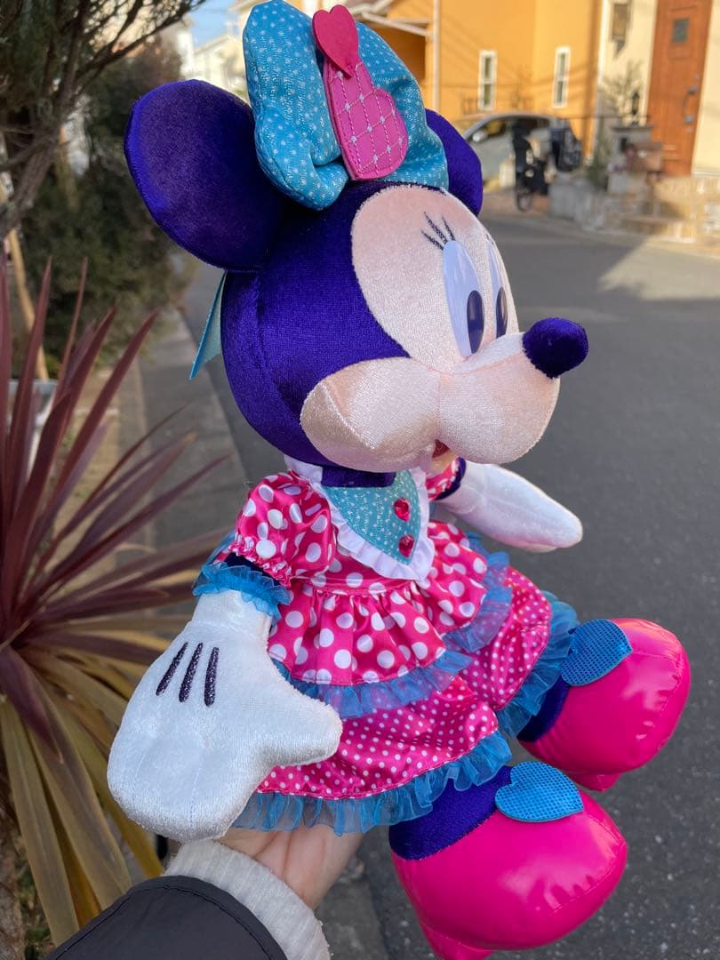 東京ディズニーランド限定 ミニーのぬいぐるみ